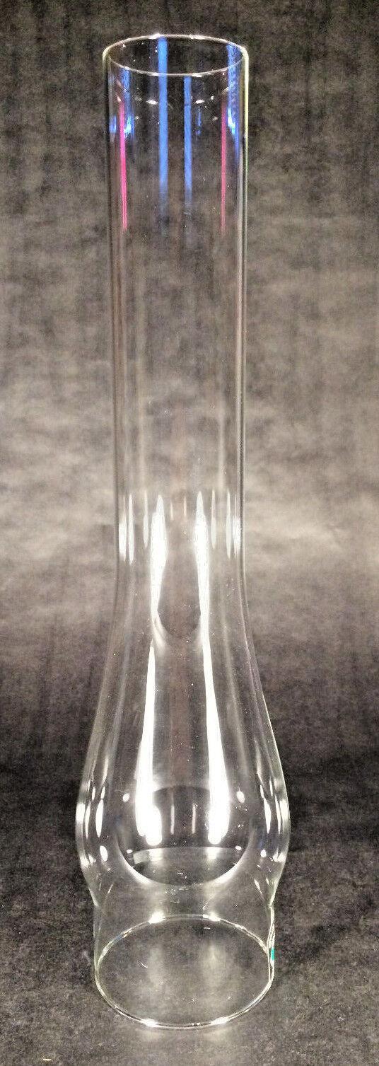 New 3" X 14" Clear Borosilicate Glass Oil Lamp Chimney, Fits #2 Burners #CH972 - Stone Door Lamps