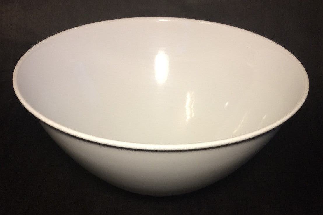 2 1/4" X 10" White Enamel Industrial Style Metal Dome Pendant Lamp Shade #IS352W