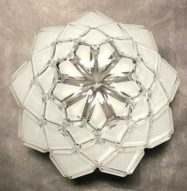 New Art Deco Skyscraper Glass Table Lamp Shade, 3 1/4" Fitter, 6 1/16" Ht SS967C - Stone Door Lamps