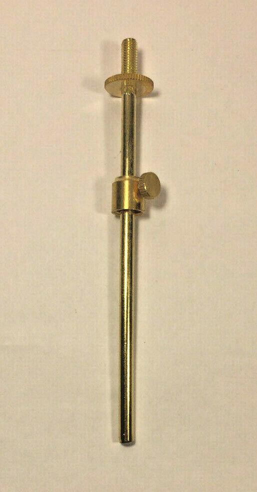 New 4" - 6" Adjustable Shade Holder & Riser For Clusters, Unfinished Brass #SH417U - Stone Door Lamps