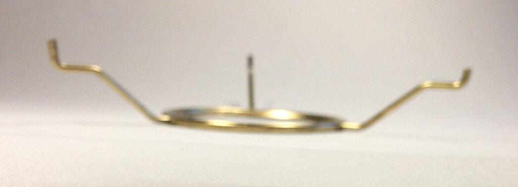 7" Fitter Brass Plated Tripod Shade Holder For Central Draft, Rayo Burners #714 - Stone Door Lamps