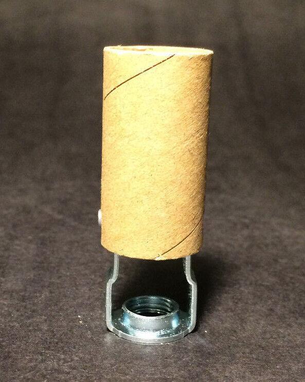 2" tall KEYLESS PORCELAIN CANDLE CANDELABRA BASE SOCKET w/ INSULATOR #SO213I - Stone Door Lamps