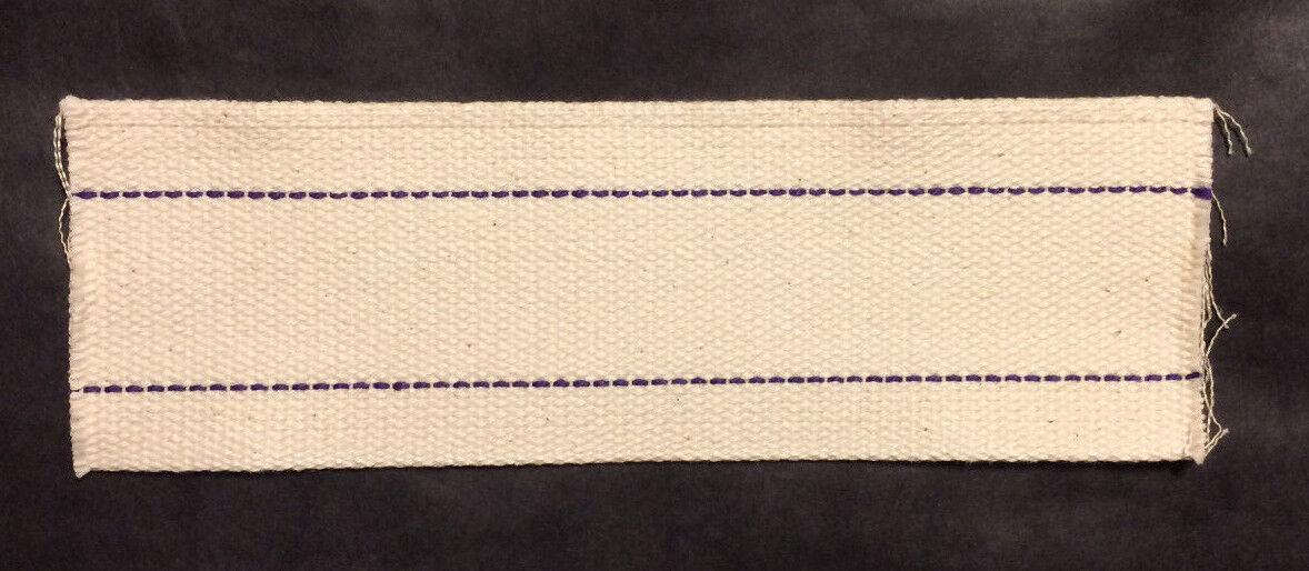NEW 1 3/8" x 7 1/2" Long Flat Cotton Lamp Wick For #6 Kosmos Burners #WI924 - Stone Door Lamps