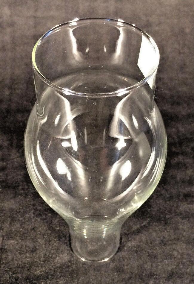 NEW 2 1/2" x 7 1/2" CLEAR GLASS HURRICANE OIL LAMP LANTERN CHIMNEY SHADE CH920 - Stone Door Lamps