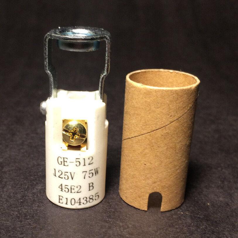 2" tall KEYLESS PORCELAIN CANDLE CANDELABRA BASE SOCKET w/ INSULATOR #SO213I - Stone Door Lamps