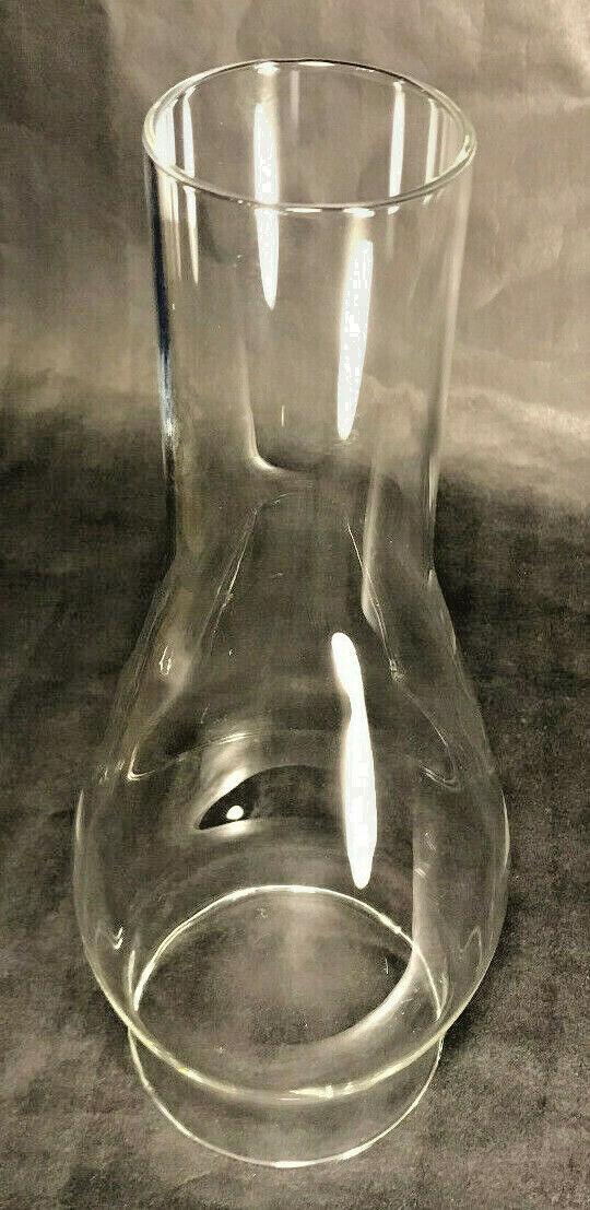 4" x 12" Clear Borosilicate Glass Big Store Lamp Chimney for CD, Rayo Burner 980 - Stone Door Lamps