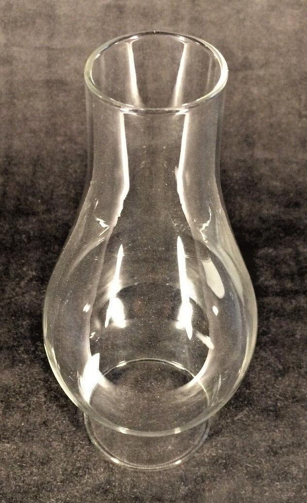 NEW 2 1/2" x 7 1/2" CLEAR GLASS HURRICANE OIL LAMP LANTERN CHIMNEY SHADE CH920 - Stone Door Lamps