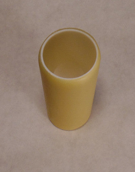 NEW 4" Gold Smooth PolyBeesWax Chandelier Standard Lamp Candle Cover CC912P