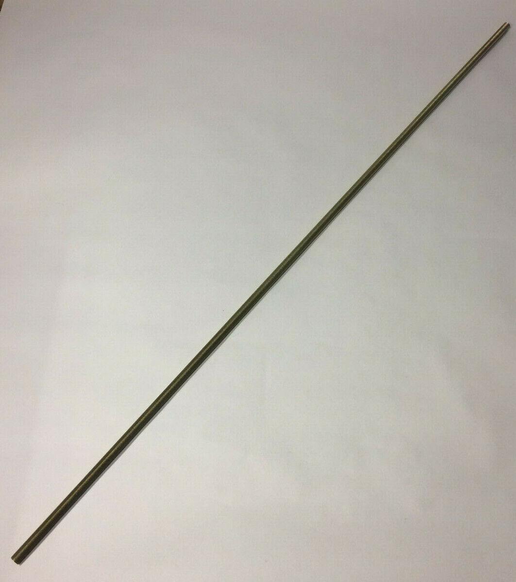 New 36" All Thread Steel Pipe For Lamps & Fixtures, Seamless, 1/8 IP #SP390 - Stone Door Lamps
