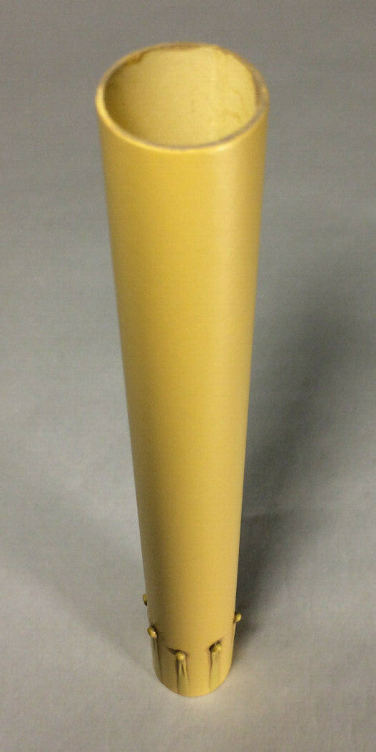 New 8" Antique Gold Candle Cover w/ Drips, Antique Style Paper Board, Candelabra