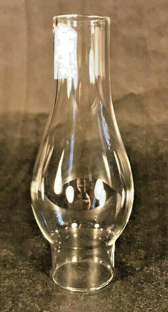 New 1 1/4" X 5" Clear Borosilicate Glass Bauch Lamp Chimney For Bauch Burners - Stone Door Lamps