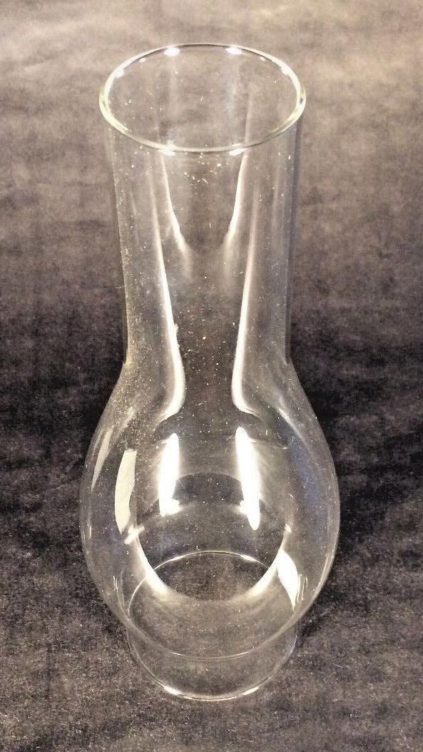 3" x 10" Clear Glass Oil Kerosene Lamp Chimney for #2 burners & 3" galleries 944 - Stone Door Lamps