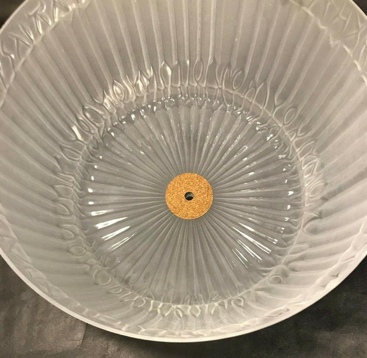 New 11 3/4" Satin Crystal Pairpoint Style Pleated Drapes Shade For Table Lamp - Stone Door Lamps