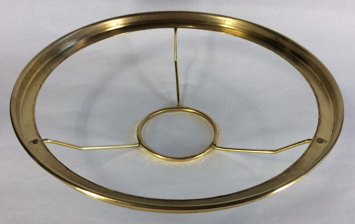 New 10" Fitter Solid Brass Shade Ring Holder For No. 2 Queen Burners #SR734 - Stone Door Lamps