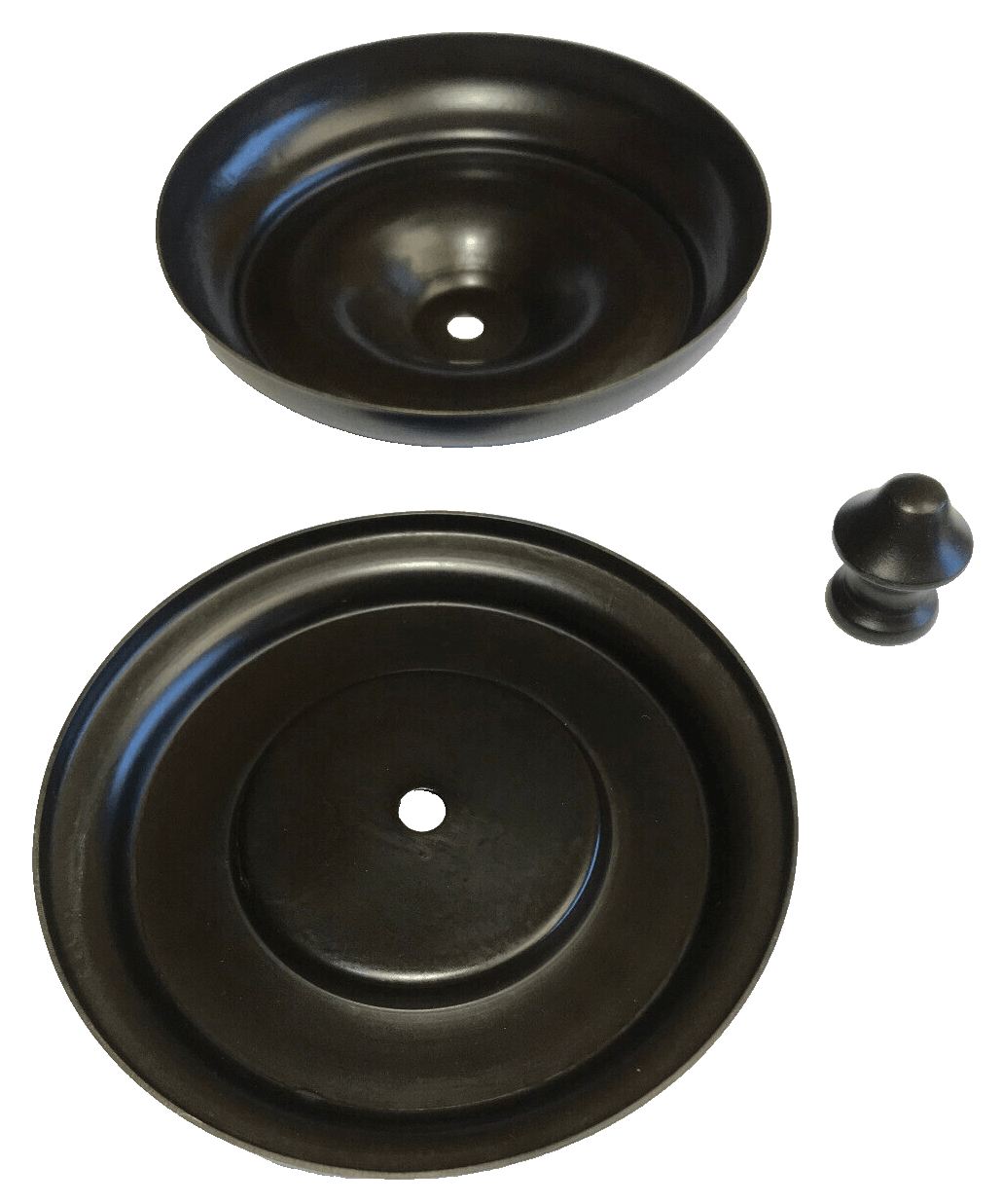 New 4" Brass 3 - Piece Handel Style Heat Cap, Antique Bronze Finish, 1/4 - 27F Tap - Stone Door Lamps