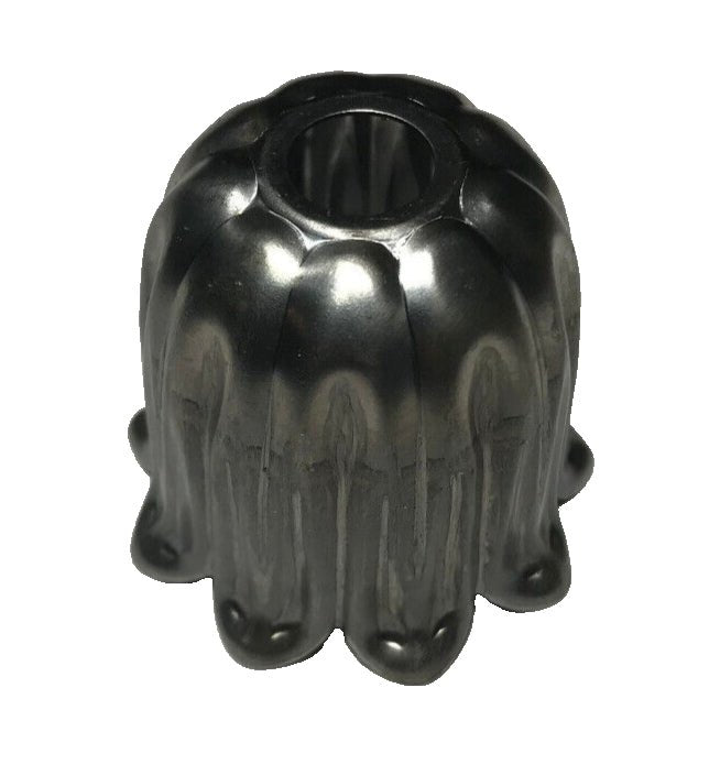 New 1 1/2" Stamped Steel Lamp, Chandelier Candle Cup, Husk, 1 5/8" O.D. #SC556 - Stone Door Lamps