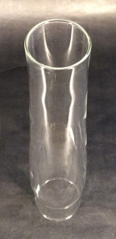2 5/8" X 13" Clear Glass Oil Lamp Chimney for Rayo Central Draft CD Burner CH962 - Stone Door Lamps
