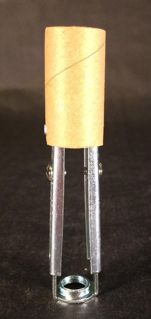 3 3/8 - 4 11/16" Adjustable Porcelain Keyless Candelabra Candle Socket Chandelier - Stone Door Lamps