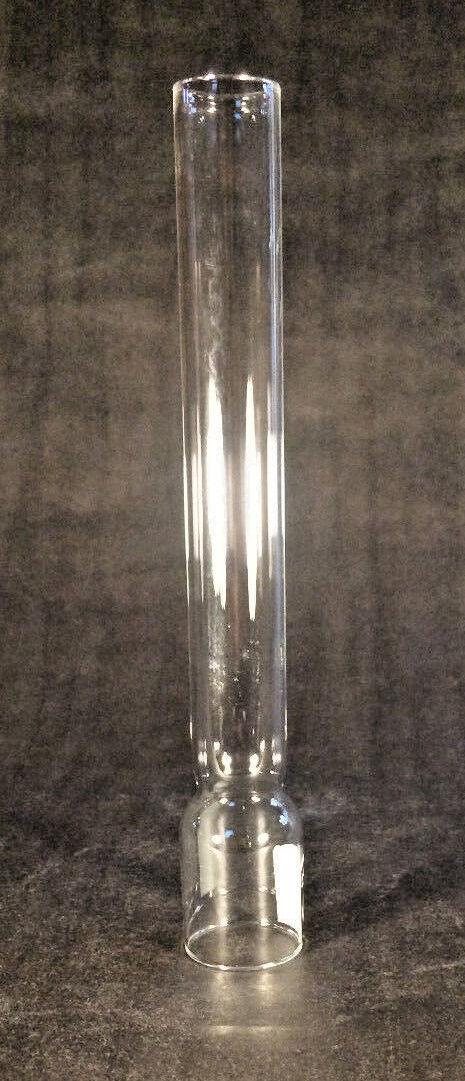 Clear Glass 1 5/16" x 8 1/2" OIL LAMP CHIMNEY #6 KOSMOS for European Burner #914 - Stone Door Lamps