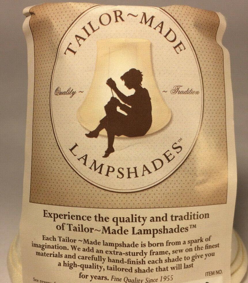 Chandelier Bell Style Softback Fabric Shade, Eggshell, Bulb Clip,Tissue Shantung - Stone Door Lamps