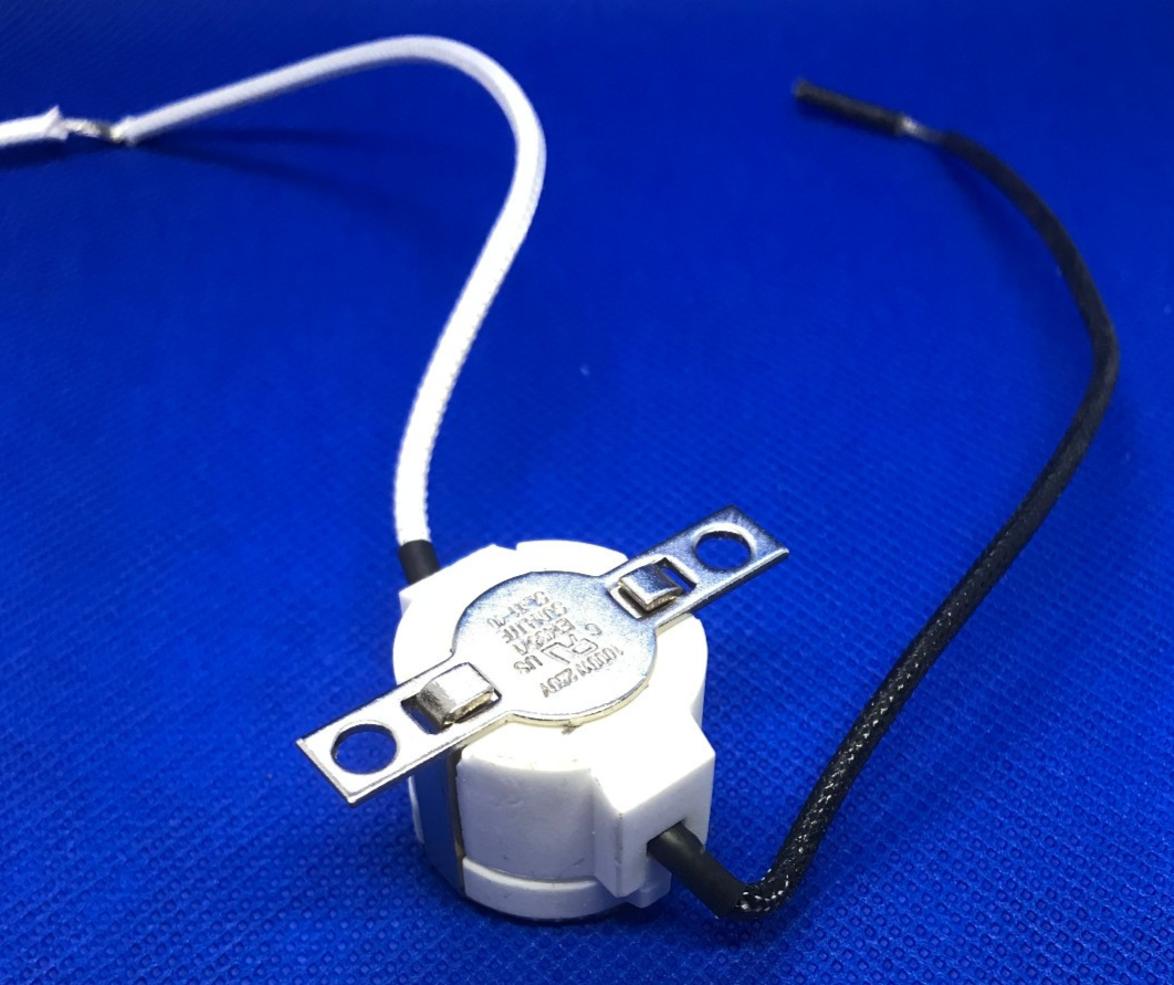 New Porcelain Lamp Socket For E-11 Base Mini Can Halogen Lamp, 6" Wire Leads