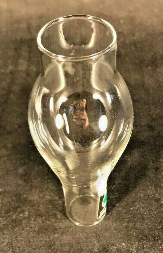 New 1 1/4" X 5" Clear Borosilicate Glass Bauch Lamp Chimney For Bauch Burners - Stone Door Lamps