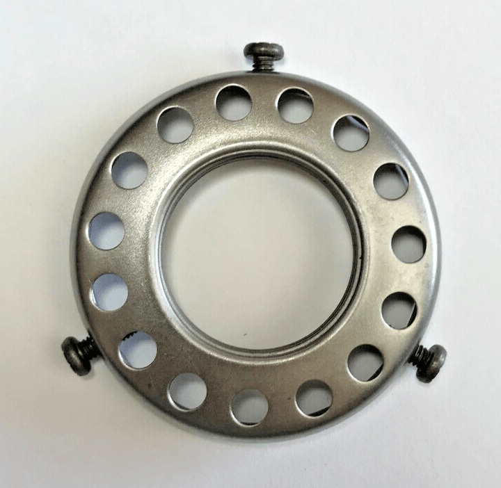 New 2 1/4" Fitter Unfinished Steel Screw - on Uno - type Shade Holder #SHH86S - Stone Door Lamps