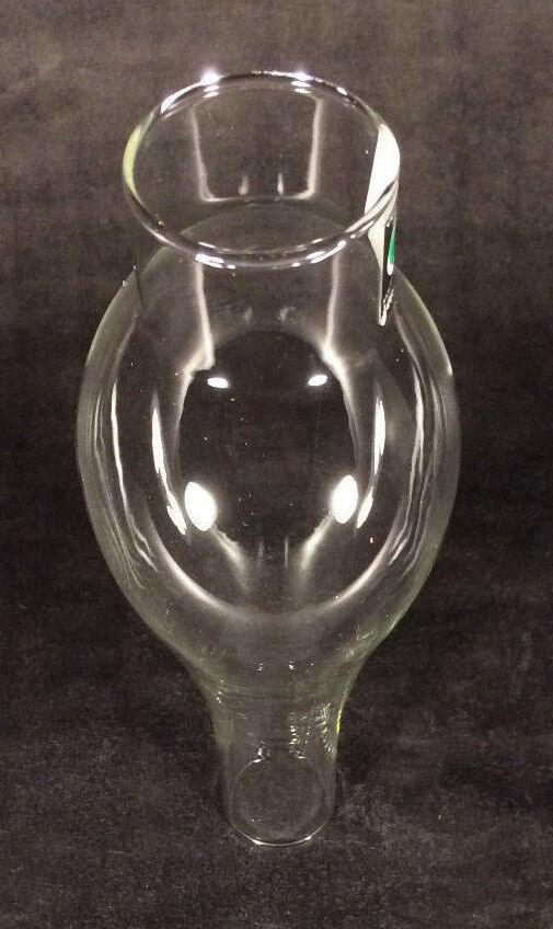 1 5/8" x 8 1/2" Clear Glass Oil Lamp Mini Chimney for Gem & 0 Hornet Burners 910 - Stone Door Lamps