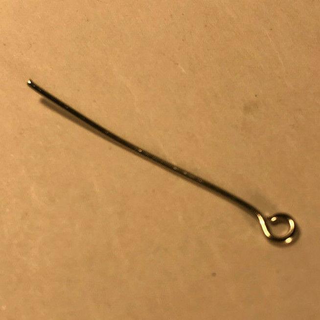 1 1/4" Chandelier Crystal Prism Pins, Eye Pins, Chrome Finish, 1 oz., 140 pcs - Stone Door Lamps