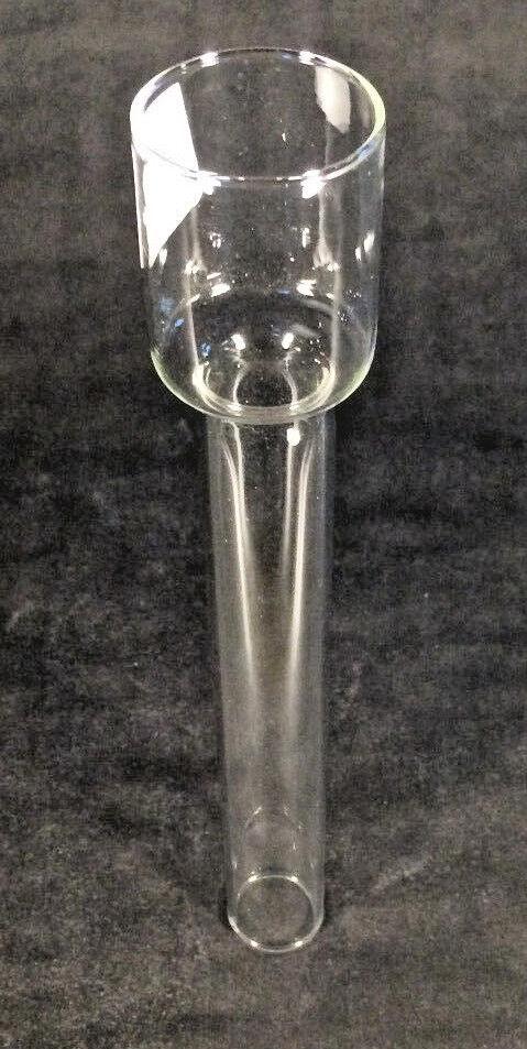 1 7/16" x 9" Kerosene Oil Clear Glass Lamp Chimney Shade Globe #8 Kosmos #CH905 - Stone Door Lamps