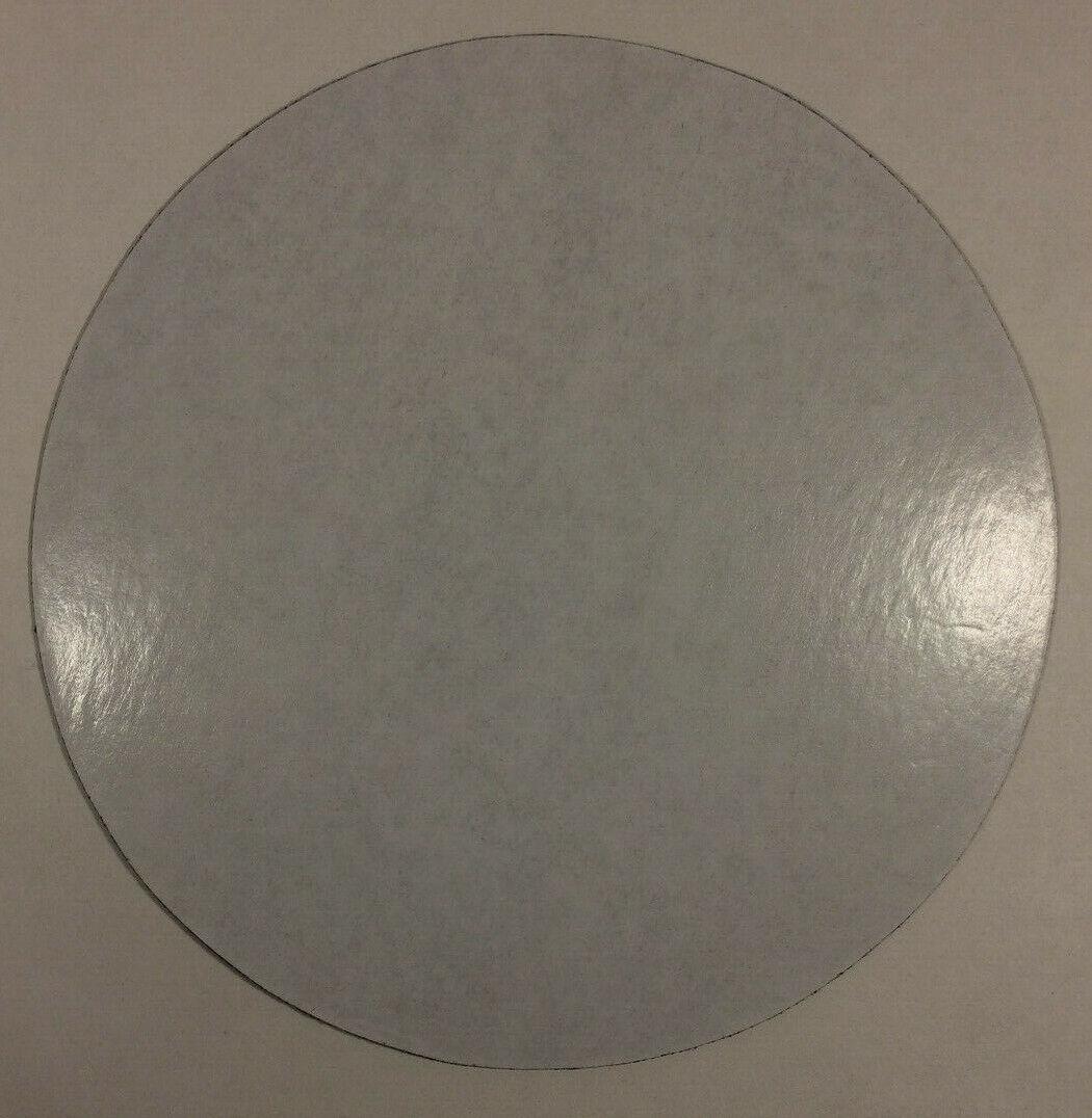 New 6 1/2" Round Brown Felt Pad W/ Adhesive Back For Lamp Bases #BF207 - Stone Door Lamps