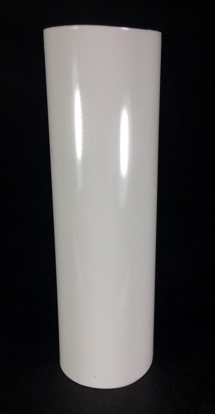 New 4" WHITE PLASTIC STANDARD SOCKET Chandelier CANDLE COVER #CC930 - Stone Door Lamps