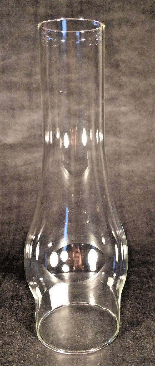 3" x 10" Clear Glass Slim Oil Kerosene Lamp Chimney for #2 burners 3" galleries - Stone Door Lamps