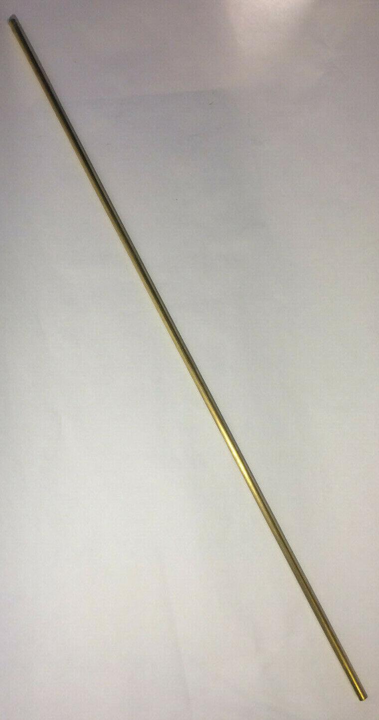 New 3/8" Dia. Bending Soft Brass Pipe Tubing, 36" Long, Unfinished Brass #BT328U - Stone Door Lamps