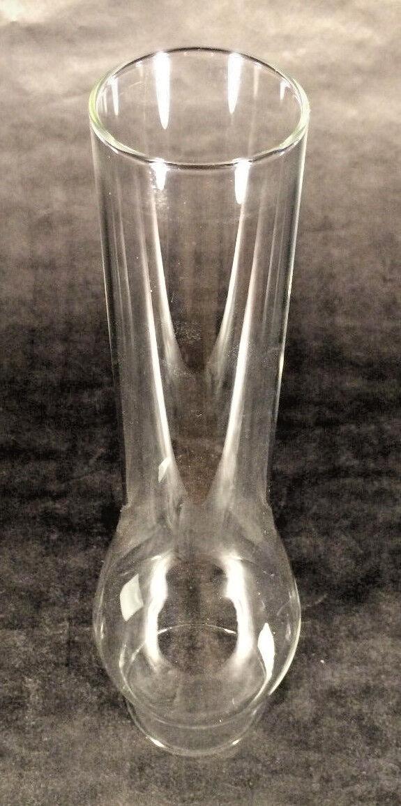 2 5/8" X 11 5/8" CLEAR GLASS CHIMNEY for RAYO & C.D. CENTRAL DRAFT LAMP BURNER - Stone Door Lamps