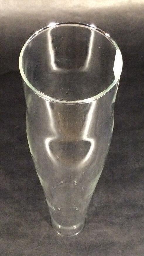 2 5/8" X 13" Clear Glass Oil Lamp Chimney for Rayo Central Draft CD Burner CH962 - Stone Door Lamps