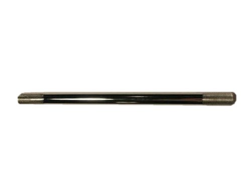 New 19" Nickel Plated Steel Threaded Lamp Pipe, Rod, 1/8 IP (3/8") #NP339N - Stone Door Lamps