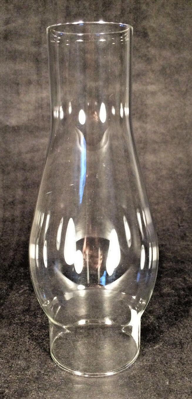 2 5/8" X 8 1/2" CLEAR GLASS CHIMNEY FOR RAYO C.D. CENTRAL DRAFT LAMP BURNER - Stone Door Lamps