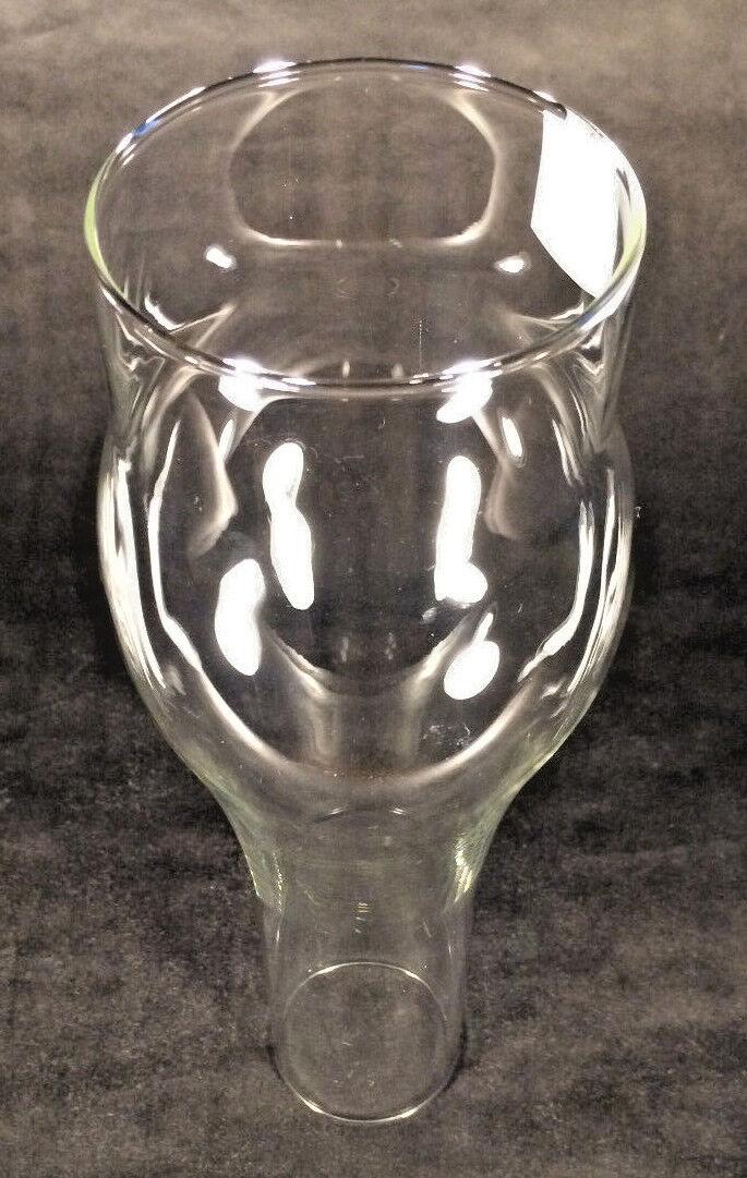 3" x 10" Clear Glass Slim Oil Kerosene Lamp Chimney for #2 burners 3" galleries - Stone Door Lamps