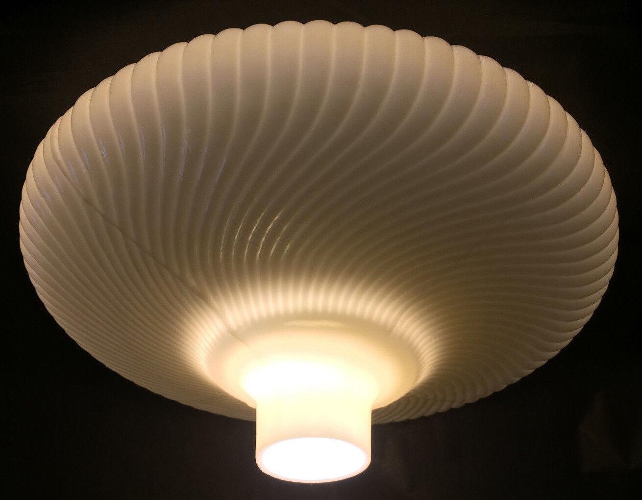 16" Antique Style Rib Swirl Nu - Gold Torchiere Lamp Shade
