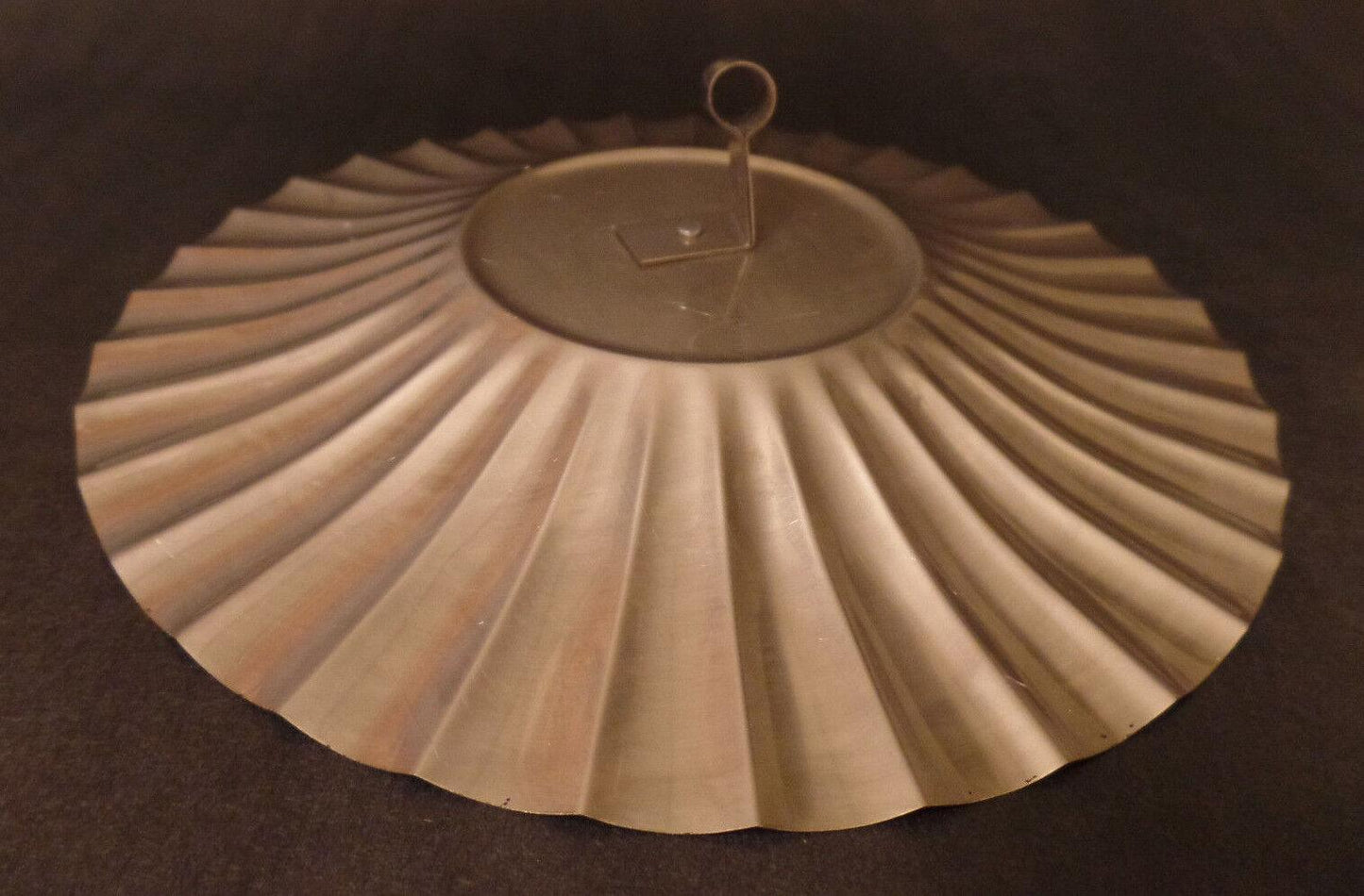 New 7 1/4" Mercury Style Steel Bracket Reflector For Cast Iron Wall Bracket Lamp - Stone Door Lamps
