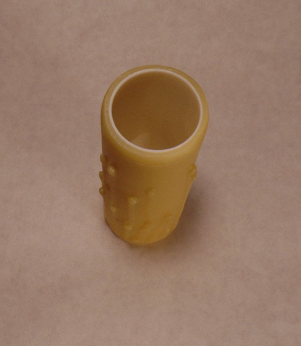 NEW 4" Gold PolyBeesWax Chandelier Standard Lamp Candle Cover with DRIPS CC912G
