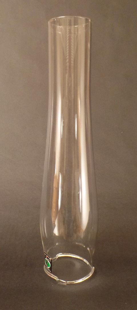 2 5/8" X 13" Clear Glass Kerosene Oil Lamp Twist Lock Chimney Fits Aladdin CH951 - Stone Door Lamps