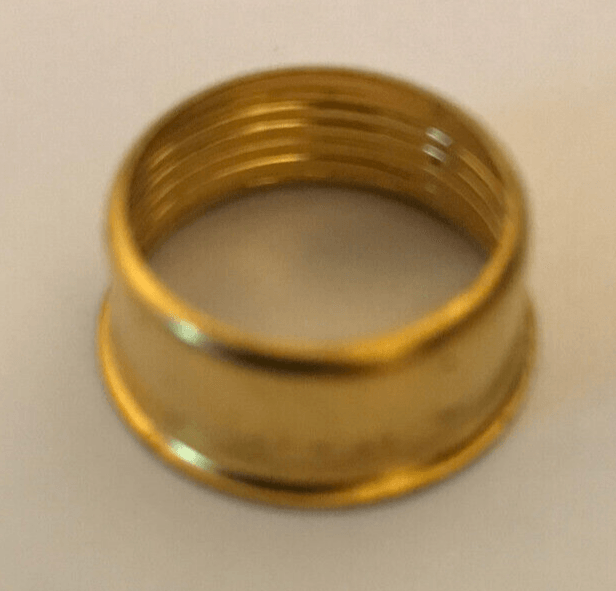 New Solid Brass Filler Cap Oil Hoop For Rayo & Similar Lamps #FH020 - Stone Door Lamps
