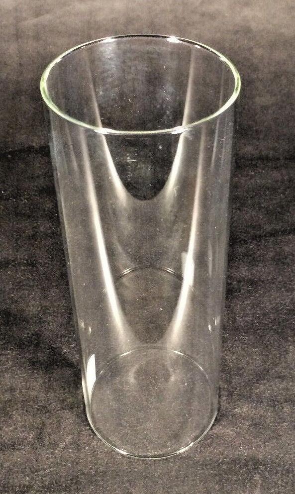 3" X 8" Clear Glass Cylinder Tube Candle Holder Light Lamp Chimney Shade #CH978 - Stone Door Lamps