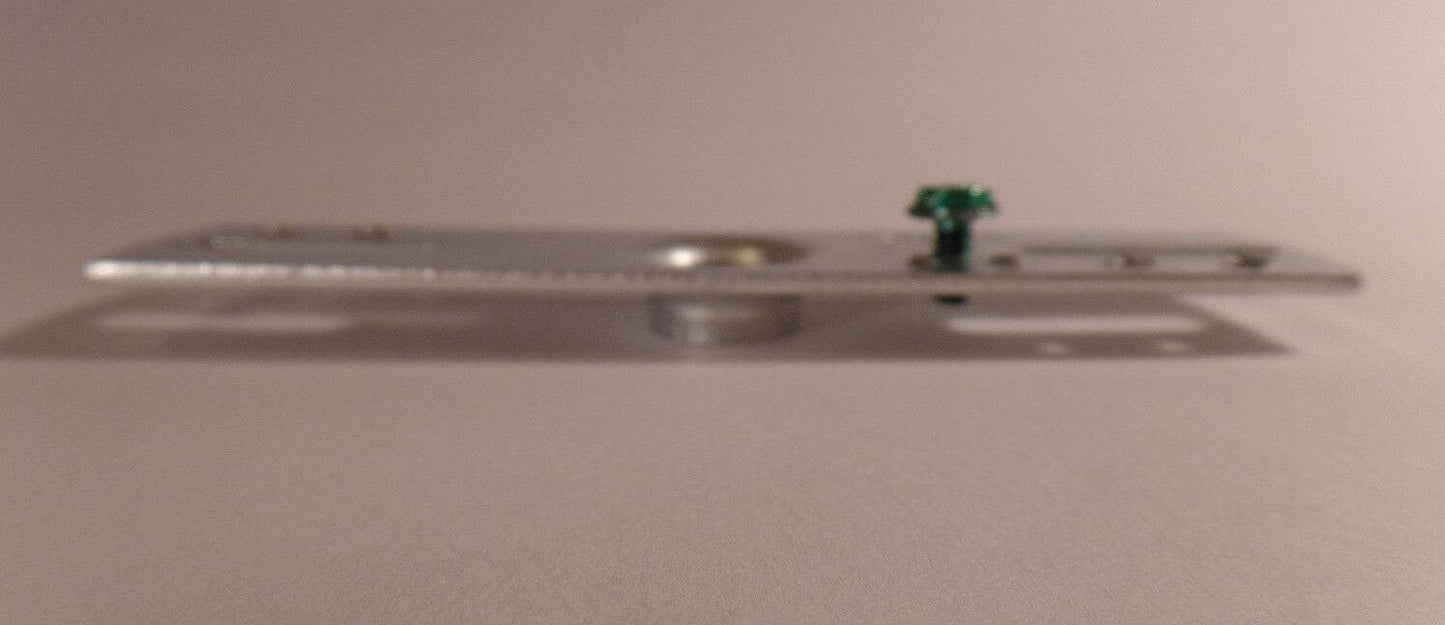New 4 1/8" Steel Crossbar For Canopy & Lamps, 1/4F Tap, Ground Screw, 14 Gauge - Stone Door Lamps