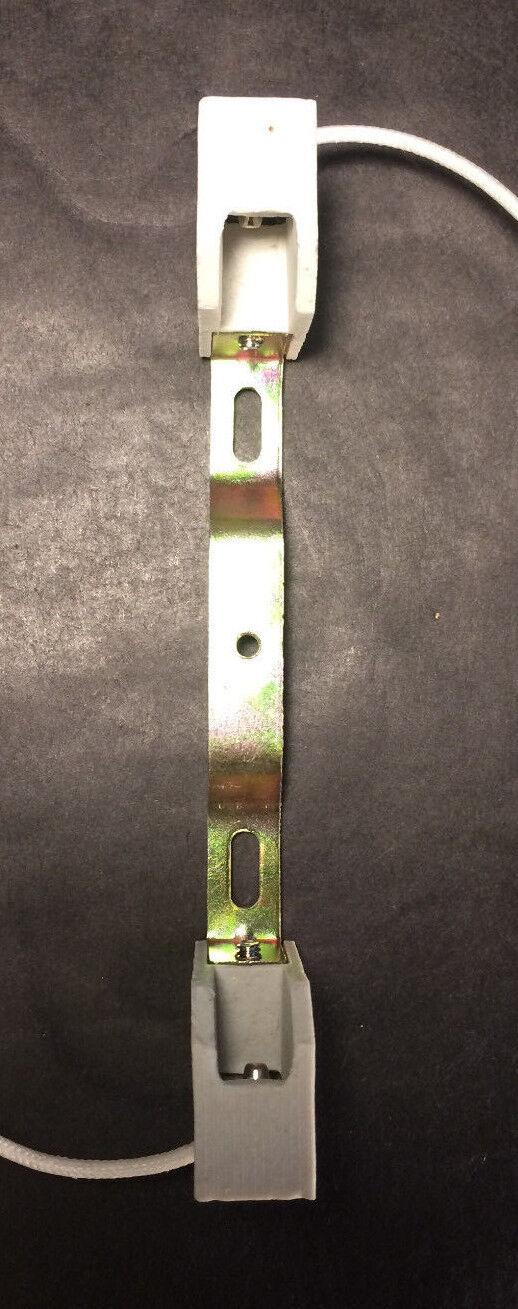 5 1/2 Double Ended HALOGEN SOCKET & BRACKET W/LEADS Electric LAMP PART #SO361 - Stone Door Lamps