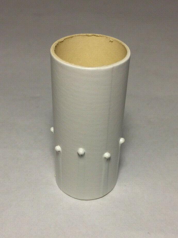 New 2" Antique Style Paper Board Candle Cover, Flat White, Candelabra #CC971T - Stone Door Lamps