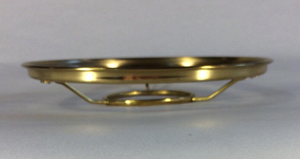 New 7" Fitter Solid Brass Shade Ring Holder For No. 2 Queen Burners #SR722 - Stone Door Lamps