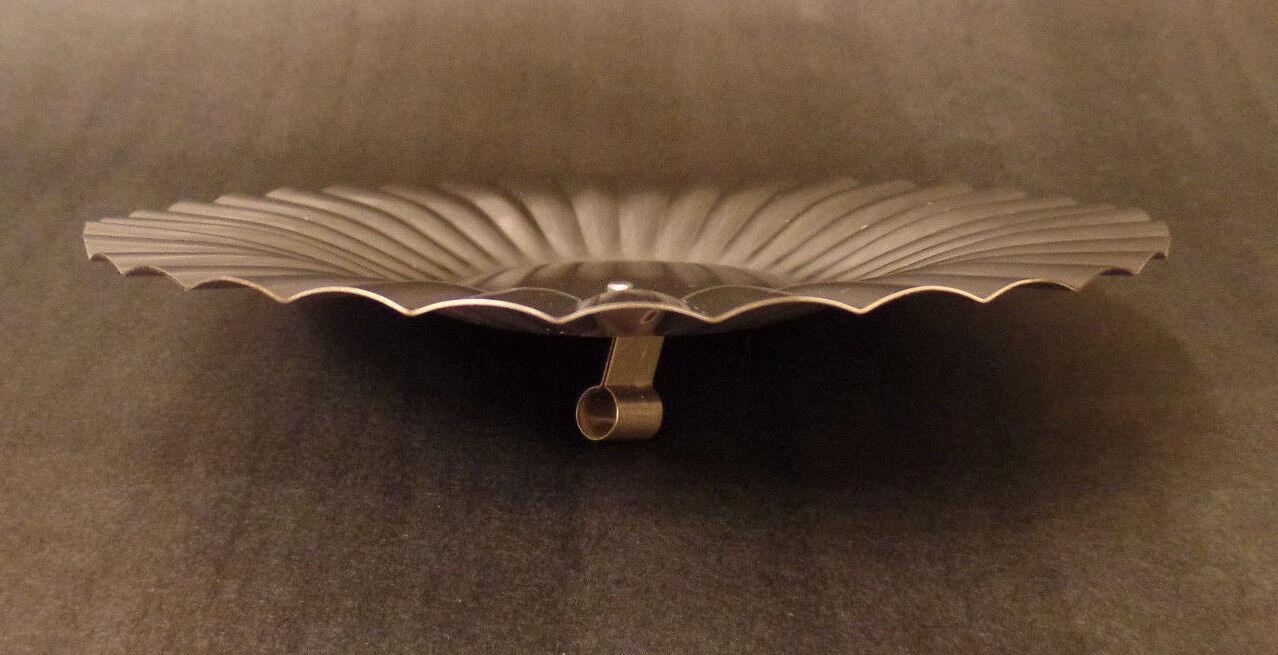 New 7 1/4" Mercury Style Steel Bracket Reflector For Cast Iron Wall Bracket Lamp - Stone Door Lamps